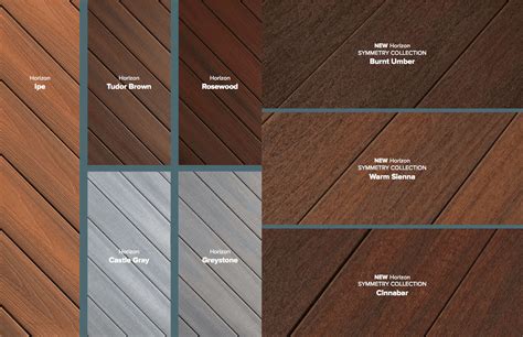 fiberon decking colors